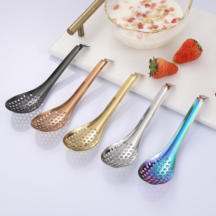 2 PCS 304 Stainless Steel Small Caviar Colander Molecular Cooking Spoon, Color: True Color - Gadgets by PMC Jewellery | Online Shopping South Africa | PMC Jewellery | Buy Now Pay Later Mobicred