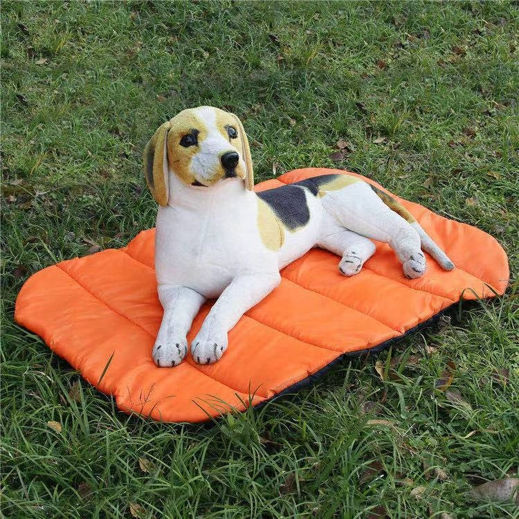 Pet Outdoor Waterproof Cushion Camping Cats And Dog Sleeping Pad, Size: Large 110x76cm(Orange) - Pads by PMC TechLife | Online Shopping South Africa | PMC TechLife | Buy Now Pay Later Mobicred