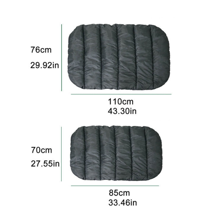 Pet Outdoor Waterproof Cushion Camping Cats And Dog Sleeping Pad, Size: Large 110x76cm(Orange) - Pads by PMC TechLife | Online Shopping South Africa | PMC TechLife | Buy Now Pay Later Mobicred