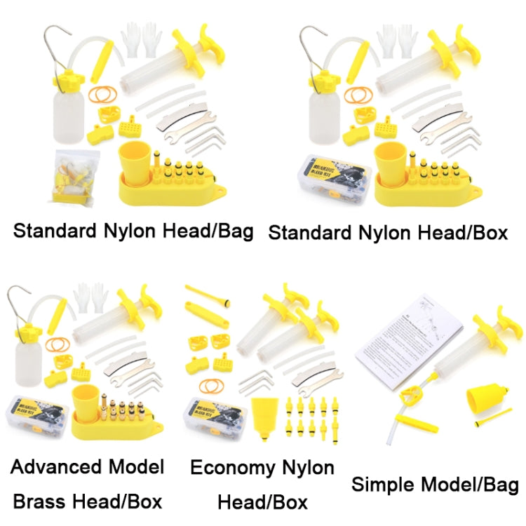 Mountain Bike Oil Dish Oil Filling Tool, Specification: Economy Nylon Head/Box - Maintenance tools by PMc TechLife | Online Shopping South Africa | PMc TechLife | Buy Now Pay Later Mobicred