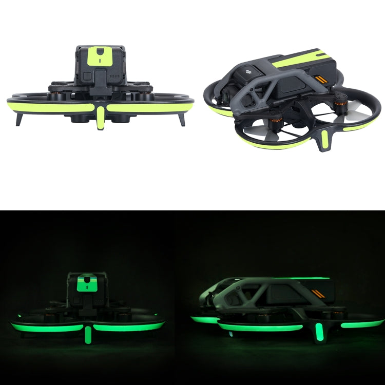 Decorative Stickers For DJI Avata Night Reflective Warning Sticker,Color: Fluorescent Green -  by PMC Jewellery | Online Shopping South Africa | PMC Jewellery | Buy Now Pay Later Mobicred
