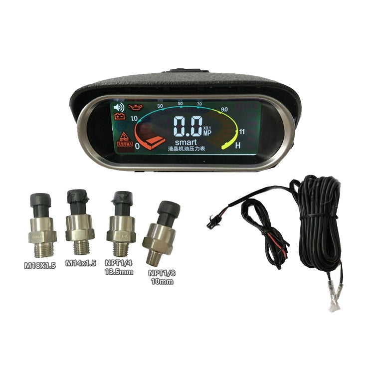 Agricultural Vehicle Car Modification Instrument, Style: Single Oil Meter (M18x1.5) - Clocks & Car Meters by PMC TechLife | Online Shopping South Africa | PMC TechLife | Buy Now Pay Later Mobicred