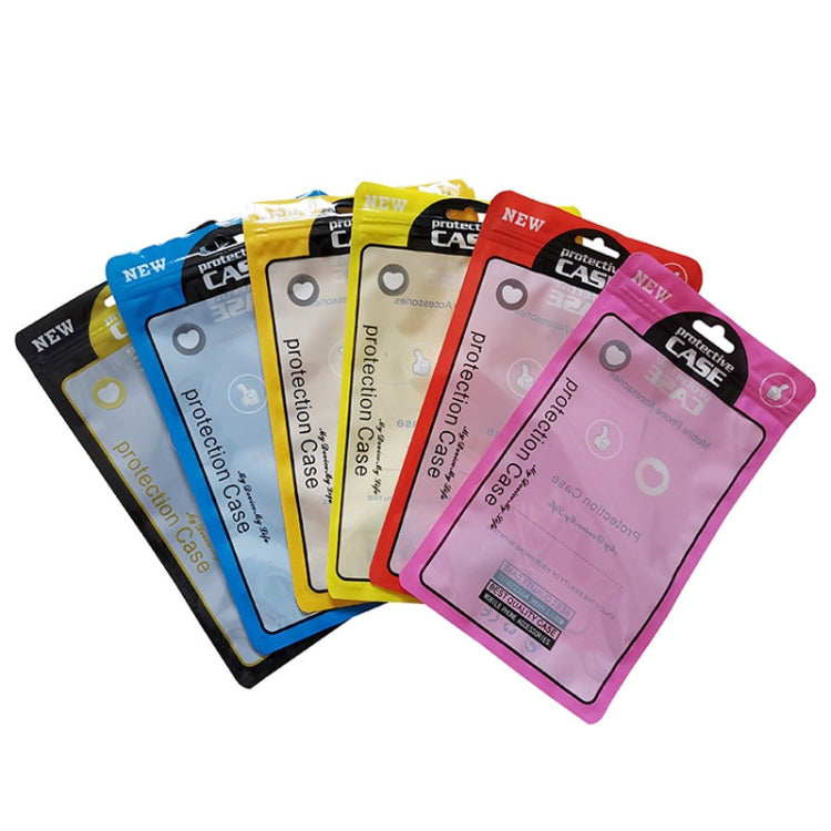 100PCS Phone Case Plastic Self-Sealing Pearl Packaging Bags, Size: 12x21cm (Black) - free shipping - PMC TechLife - Order now!