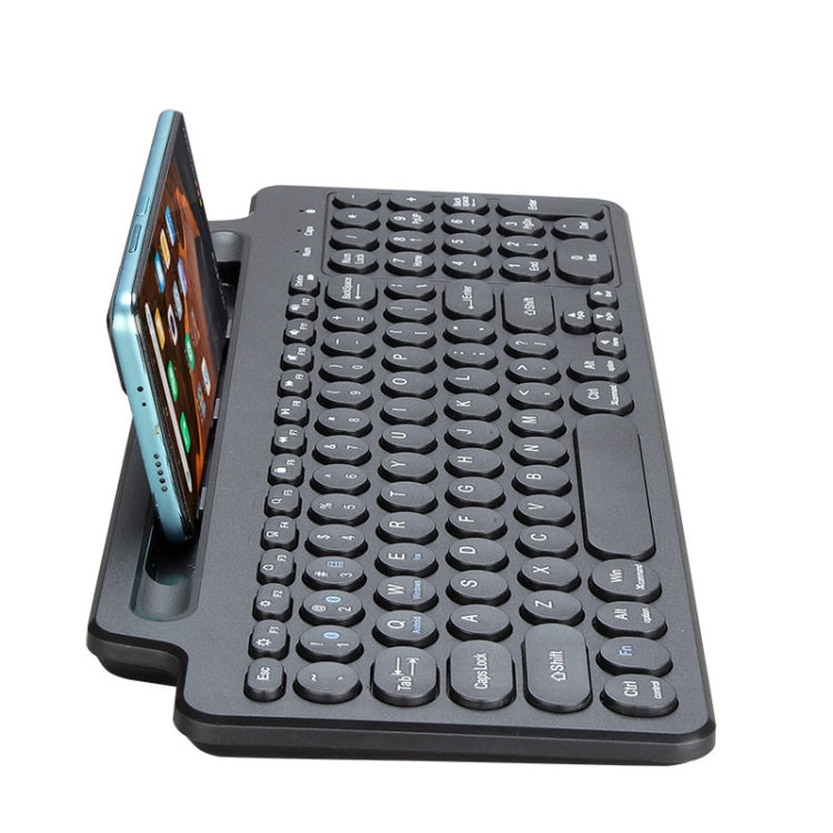 2.4G Bluetooth Wireless Keyboard With Card Slot Bracket No Touchpad - Wireless Keyboard by PMC Jewellery | Online Shopping South Africa | PMC Jewellery | Buy Now Pay Later Mobicred