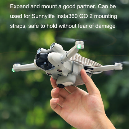 1 Pair Sunnylife MM3-HS464 For DJI Mini 3 Pro Hand Guard Hand-held Take-off And Landing Safety Guard(Light Grey) - Others by Sunnylife | Online Shopping South Africa | PMC Jewellery | Buy Now Pay Later Mobicred