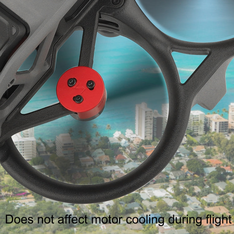 4 PCS / Set Sunnylife AT-MD475 Dust-proof Waterproof Aluminum Alloy Motor Cover For DJI Avata(Red) - Other by PMC TechLife | Online Shopping South Africa | PMC TechLife | Buy Now Pay Later Mobicred
