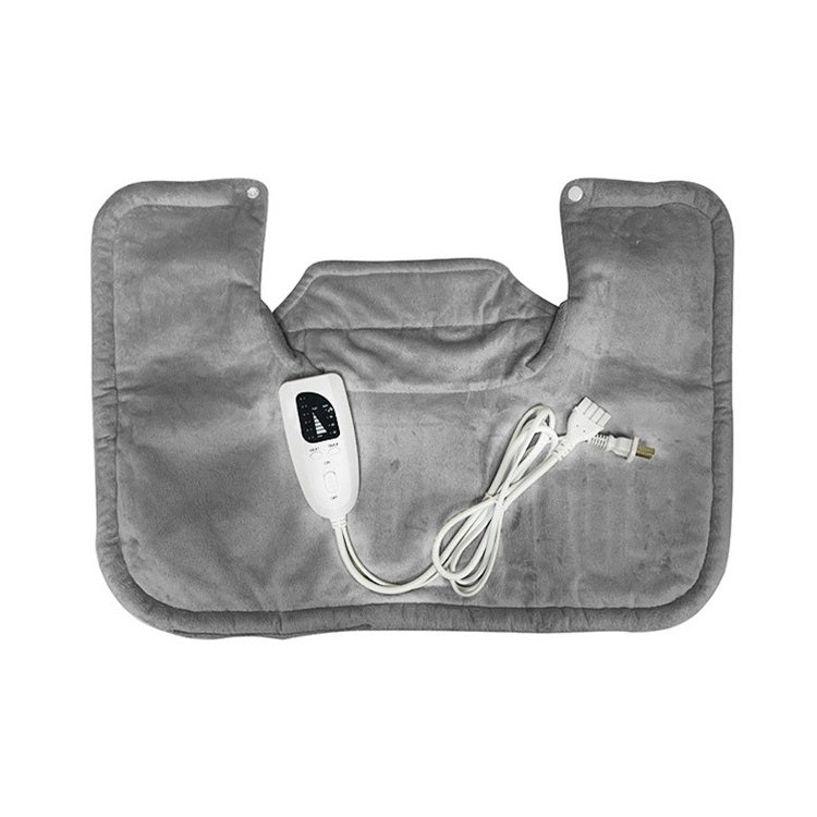 Electric Heated Thermal Shawl On The Back And The Neck UK Plug(Creamy-white) - free shipping - PMC TechLife - Order now!