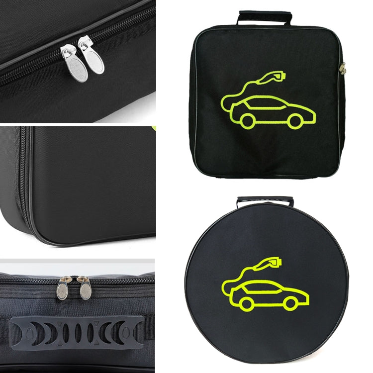 Car Charging Cable Storage Bag Carry Bag For Electric Vehicle Charger Plugs,Spec: Large Without Logo - EV Charger Accessories by PMC TechLife | Online Shopping South Africa | PMC TechLife
