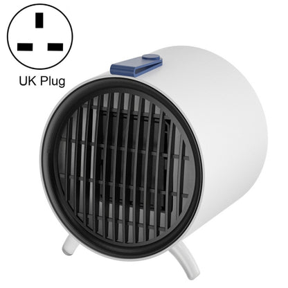 XY-610 Home Office Desk Mini Low Noise Heater Warm Air Machine, Plug Type: UK Plug(White) - Electric Heaters by PMC Jewellery | Online Shopping South Africa | PMC Jewellery | Buy Now Pay Later Mobicred