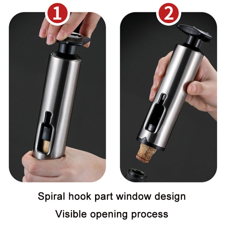 Kitchen Stainless Steel Wine Bottle Opener Household Tools(Black) - Openers by PMC TechLife | Online Shopping South Africa | PMC TechLife | Buy Now Pay Later Mobicred