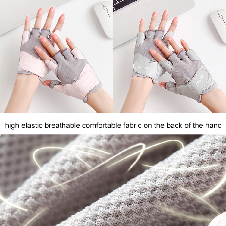 HF008 Outdoor Riding Non-slip Rock Climbing Sports Iron Jump Rope Gloves, Size: S(Titanium Gray) - free shipping - PMC TechLife - Order now!
