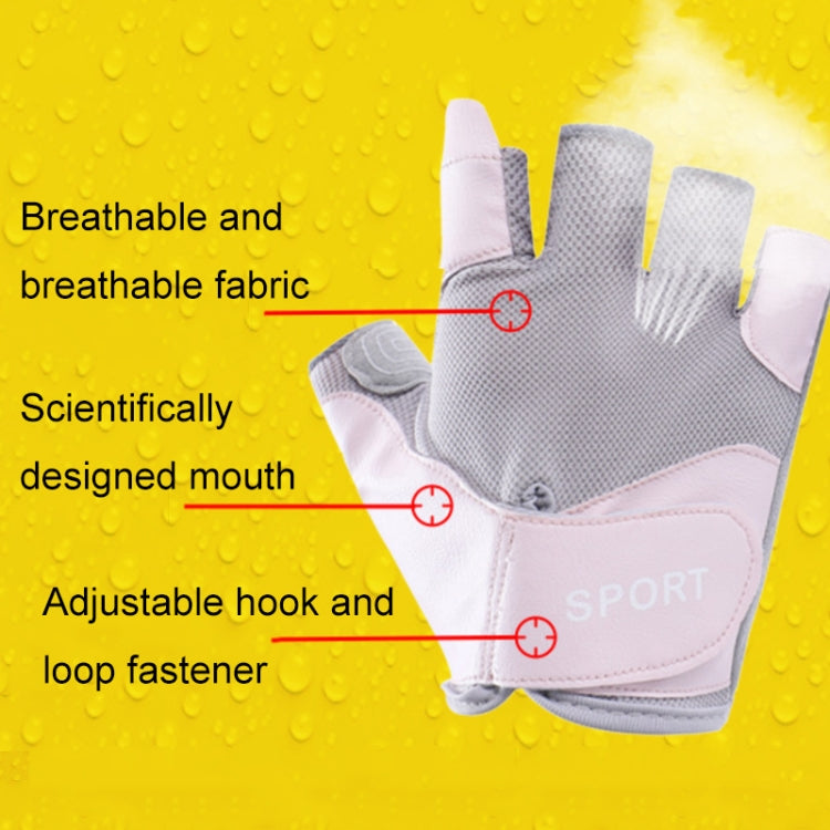 HF008 Outdoor Riding Non-slip Rock Climbing Sports Iron Jump Rope Gloves, Size: M(Titanium Gray) - Safety Gloves by PMC TechLife | Online Shopping South Africa | PMC TechLife | Buy Now Pay Later Mobicred