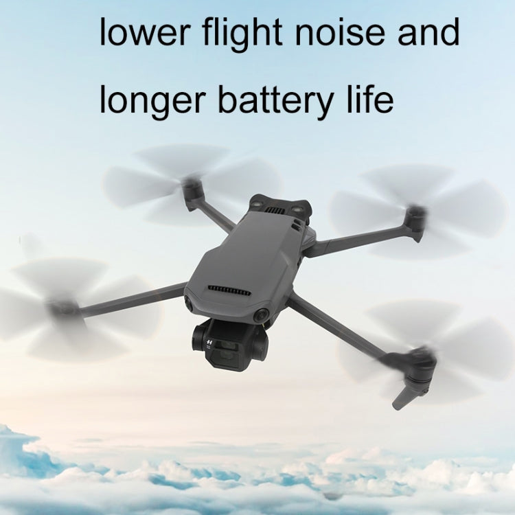 For Mavic 3 1pair Sunnylife 9453F-1 Silver Paddle Tip Quick Release Blades - free shipping - PMC TechLife - Order now!