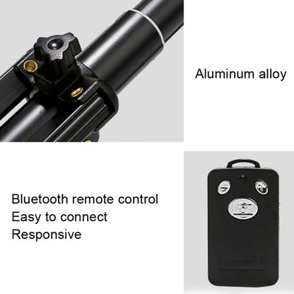 YUNTENG 1388 Selfie Stick Tripod Bluetooth Remote Control Camera Stand(Black) - Selfie Sticks by YUNTENG | Online Shopping South Africa | PMC Jewellery | Buy Now Pay Later Mobicred