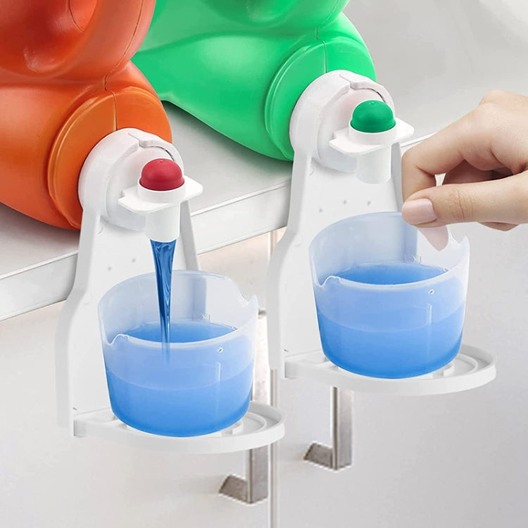 Foldable Laundry Detergent Drip Catcher Tray Cup Holder Soap Dispenser Gadget(White) - Shelves by PMC TechLife | Online Shopping South Africa | PMC TechLife | Buy Now Pay Later Mobicred