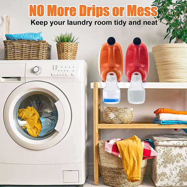 Foldable Laundry Detergent Drip Catcher Tray Cup Holder Soap Dispenser Gadget(Red) - Shelves by PMC TechLife | Online Shopping South Africa | PMC TechLife | Buy Now Pay Later Mobicred