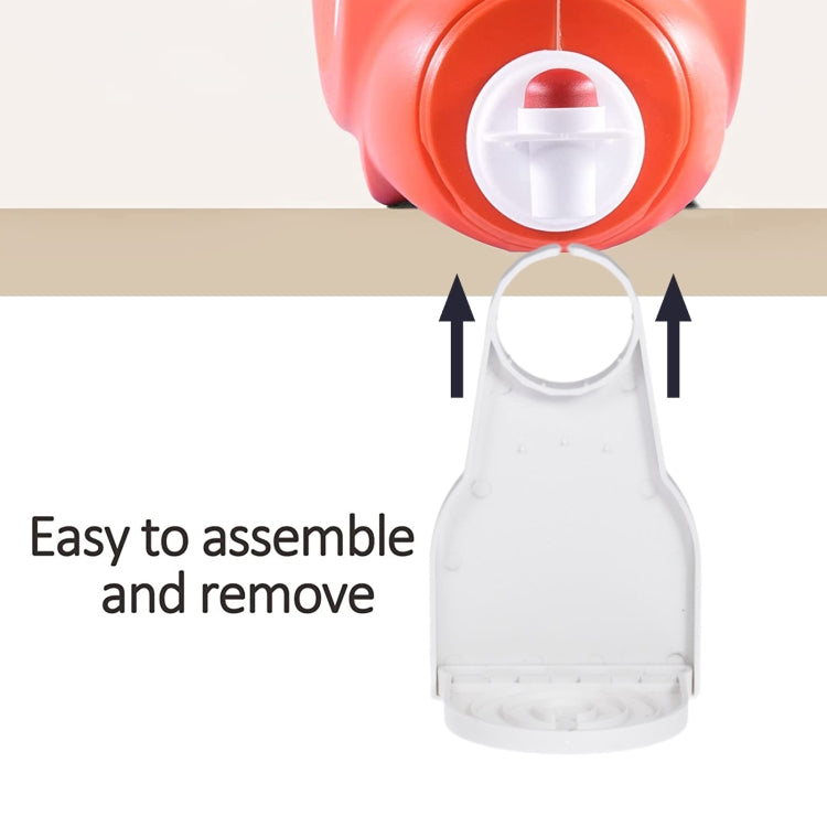 Foldable Laundry Detergent Drip Catcher Tray Cup Holder Soap Dispenser Gadget(Red) - Shelves by PMC TechLife | Online Shopping South Africa | PMC TechLife | Buy Now Pay Later Mobicred