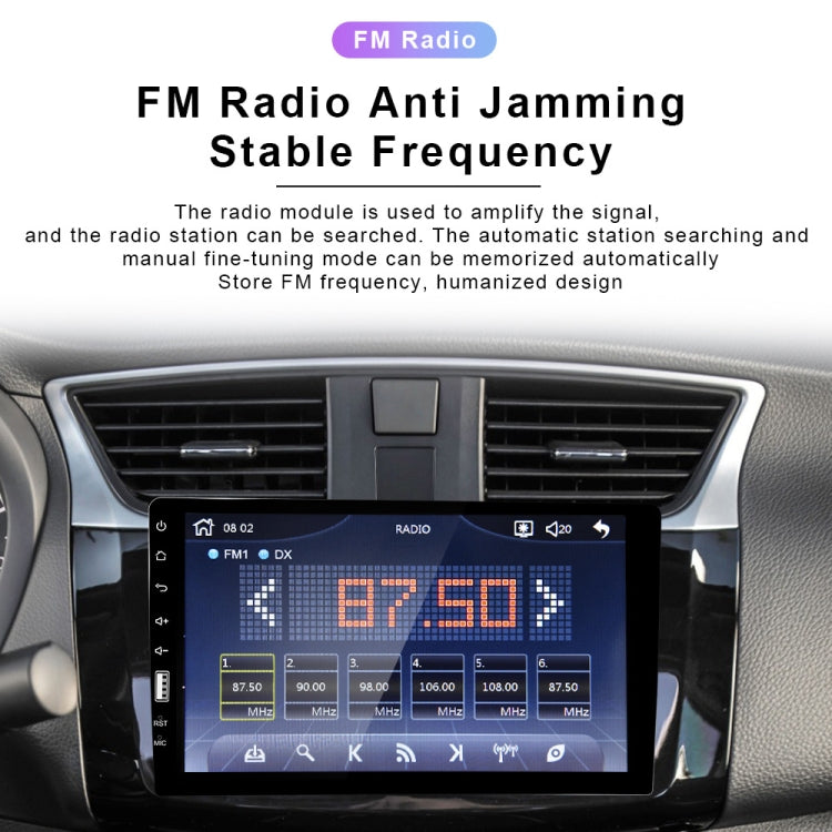 Q3570 9 inch Carplay Single Spindle MP5 Player, Style: Standard+12 Light Camera - Car MP3 & MP4 & MP5 by PMC TechLife | Online Shopping South Africa | PMC TechLife