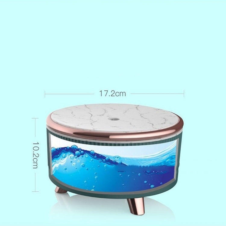 Ultrasonic Aromatherapy Diffuser Humidifier Essential Oil Diffuser US Plug(Emerald) - free shipping - PMC TechLife - Order now!