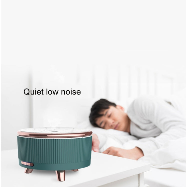 Ultrasonic Aromatherapy Diffuser Humidifier Essential Oil Diffuser US Plug(Dark Green) - free shipping - PMC TechLife - Order now!