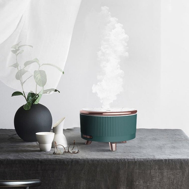 Ultrasonic Aromatherapy Diffuser Humidifier Essential Oil Diffuser US Plug(Dark Green) - free shipping - PMC TechLife - Order now!