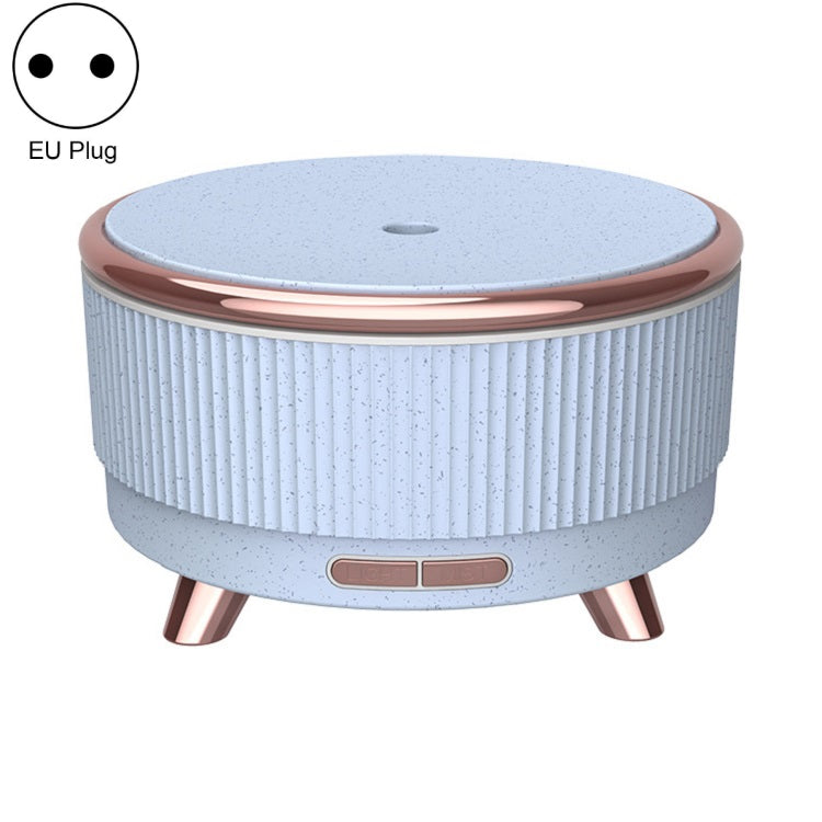 Ultrasonic Aromatherapy Diffuser Humidifier Essential Oil Diffuser EU Plug(Blue Flower Dot) - free shipping - PMC TechLife - Order now!
