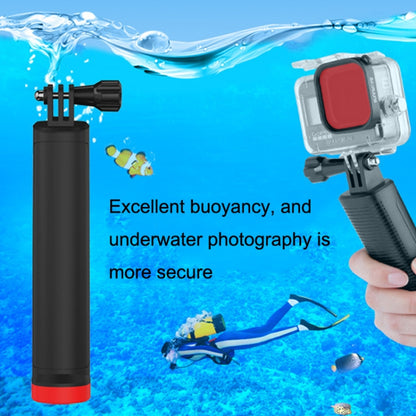 Sunnylife TY-Q9260 For Action 3 / GoPro Hero 11 / 360 ONE RS Action Camera Handle Floating Rod(Black) - Floating Grip & Ball by Sunnylife | Online Shopping South Africa | PMC Jewellery | Buy Now Pay Later Mobicred