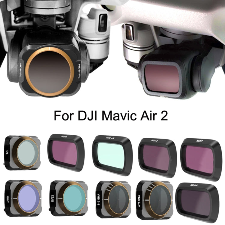 JSR For DJI Mavic Air 2 Motion Camera Filter, Style: UV+CPL+ND8+ND16+ND32+ND64 - free shipping - PMC TechLife - Order now!
