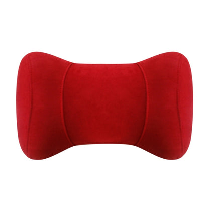 Car Memory Cotton Headrest Protective Cervical Spine Seat Sleeping Pillow(Red) - Seat Accessories by PMC Jewellery | Online Shopping South Africa | PMC Jewellery | Buy Now Pay Later Mobicred