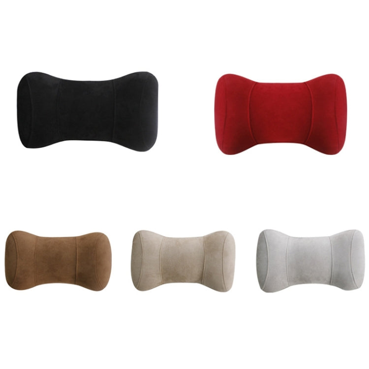 Car Memory Cotton Headrest Protective Cervical Spine Seat Sleeping Pillow(Red) - Seat Accessories by PMC Jewellery | Online Shopping South Africa | PMC Jewellery | Buy Now Pay Later Mobicred