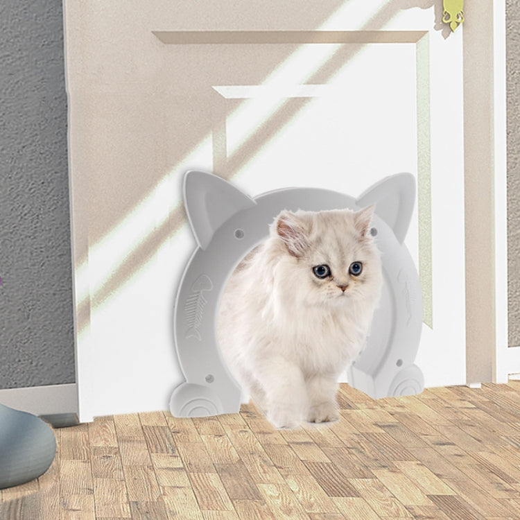 MM01 Can Control the Direction of Access Pet Door Flap Cat Door(White) - Pet Screen Doors by PMC TechLife | Online Shopping South Africa | PMC TechLife | Buy Now Pay Later Mobicred