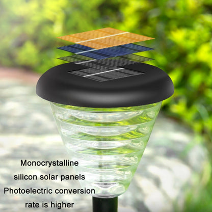 Outdoor Waterproof Intelligent Sensing LED Solar Lamp(Warm+Colorful Light) - Solar Lights by PMC Jewellery | Online Shopping South Africa | PMC Jewellery