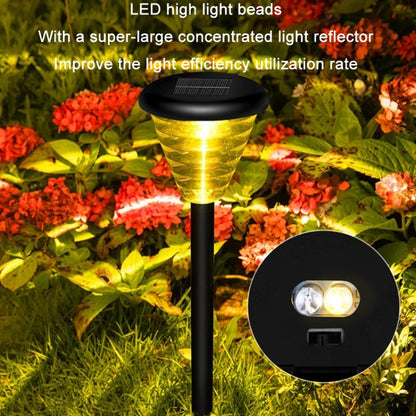 Outdoor Waterproof Intelligent Sensing LED Solar Lamp(Warm+Colorful Light) - Solar Lights by PMC Jewellery | Online Shopping South Africa | PMC Jewellery