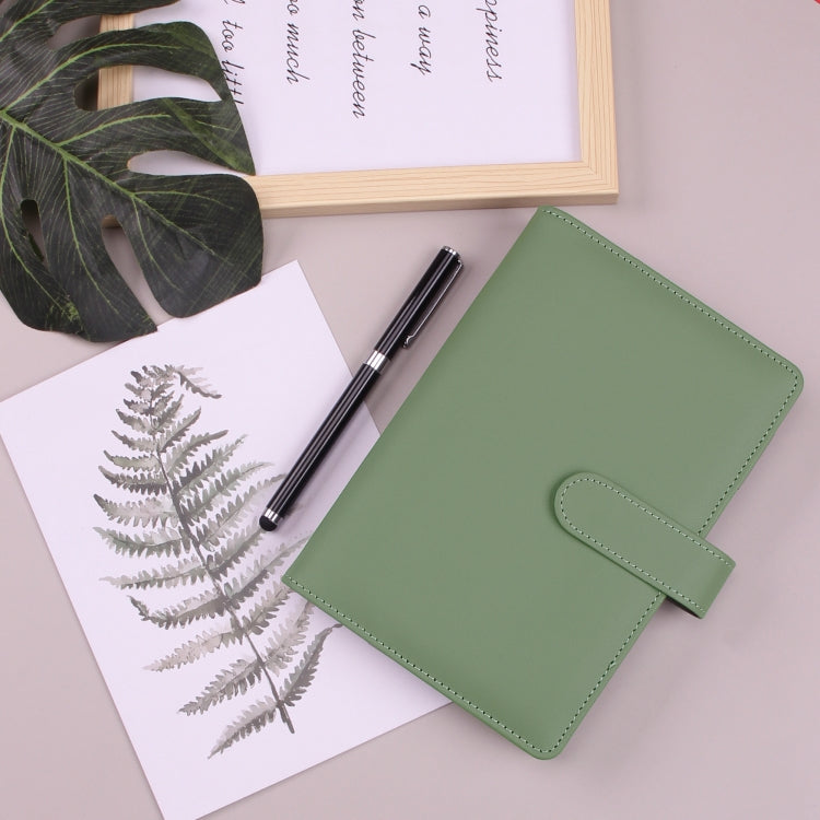 A6 Macaron Notebook PU Loose-leaf Cash Budget Handbook(Yellow) - Notebooks by PMc TechLife | Online Shopping South Africa | PMc TechLife | Buy Now Pay Later Mobicred