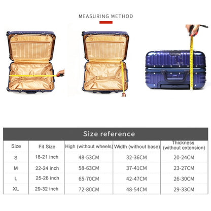 Thickened Wear-resistant Stretch Luggage Dust-proof Protective Cover, Size: L(Red) - Dust Covers by PMC Jewellery | Online Shopping South Africa | PMC Jewellery