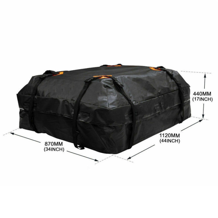 600D Oxford Cloth Car Roof Waterproof Luggage Storage Bag, Style: Roof Pack+Non-slip Mat - Roof Racks by PMC Jewellery | Online Shopping South Africa | PMC Jewellery | Buy Now Pay Later Mobicred