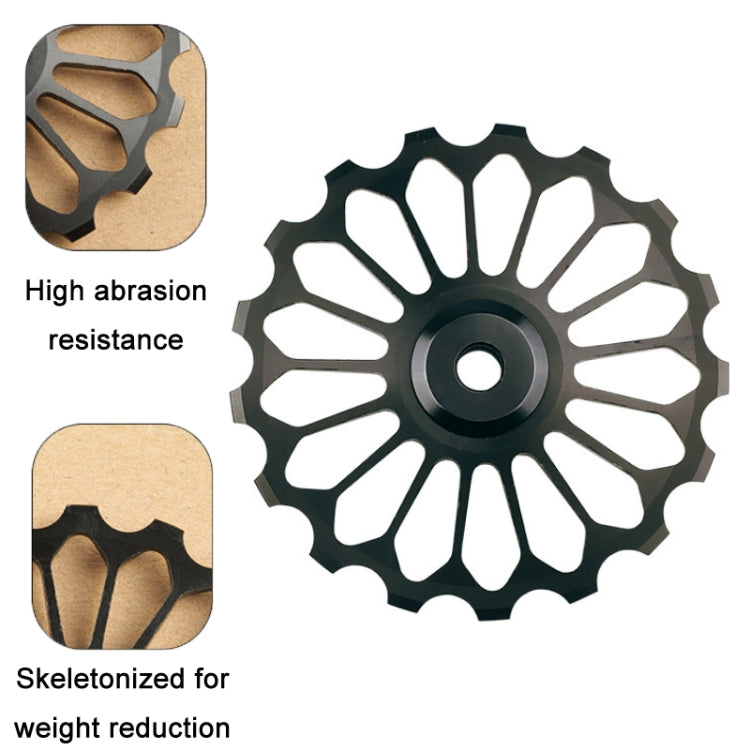 BIKERSAY Bicycle Rear Derailleur Bearing Guide Wheel Accessories, Color: SDL-11 Green - Guide wheels by BIKERSAY | Online Shopping South Africa | PMc TechLife | Buy Now Pay Later Mobicred