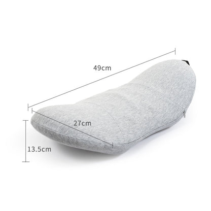 Memory Foam Lumbar Spine Cushion Pregnant Women Sleeping Lumbar Pillow(Dark Gray Crescent) - Cushions & Pillows by PMC Jewellery | Online Shopping South Africa | PMC Jewellery | Buy Now Pay Later Mobicred