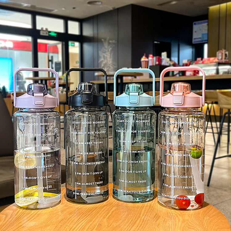 GYBL4503 2000ml Large-capacity Outdoor Sports Water Bottle with Straw, Spec: Blue - free shipping - PMC TechLife - Order now!
