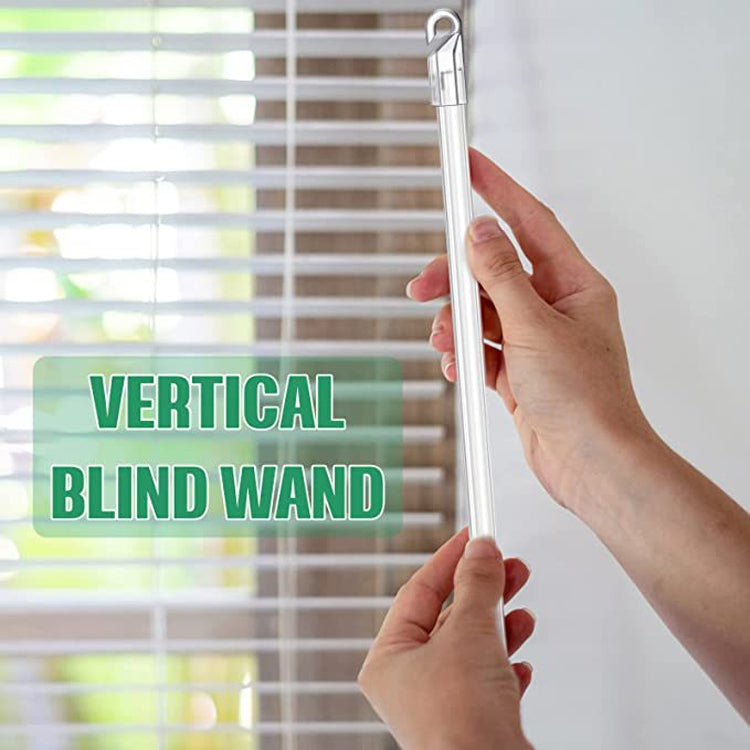 5PCS Blinds Acrylic Transparent Rod Move Light Rod With Hook Handle, Size: 17 Inch - Curtain Decorative Accessories by PMC TechLife | Online Shopping South Africa | PMC TechLife