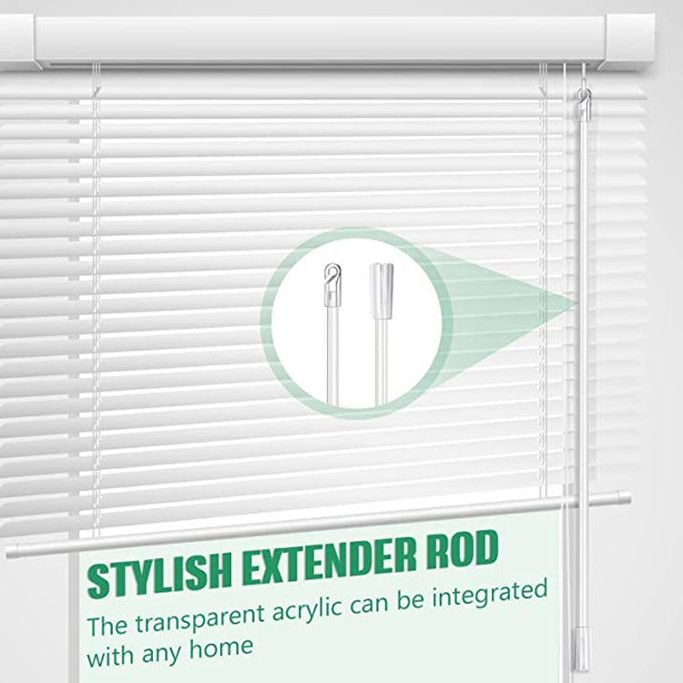 Blinds Acrylic Transparent Rod Move Light Rod With Hook Handle, Size: 24 Inch - Curtain Decorative Accessories by PMC Jewellery | Online Shopping South Africa | PMC Jewellery