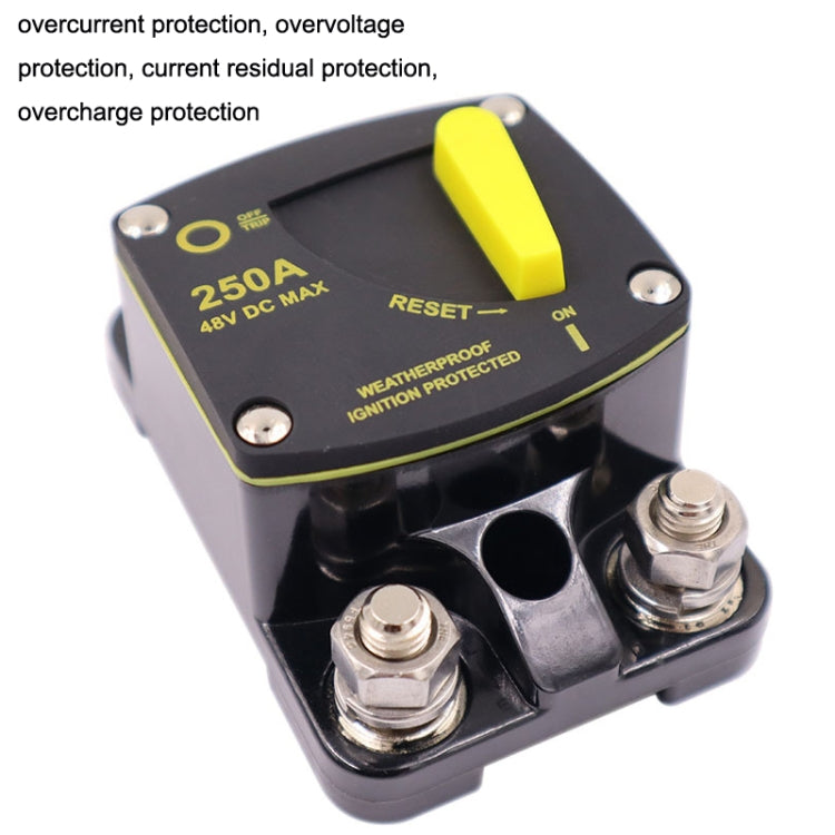 50A CB6 Car RV Yacht Audio Restore Insurance Holder Switch - Fuse by PMC Jewellery | Online Shopping South Africa | PMC Jewellery | Buy Now Pay Later Mobicred