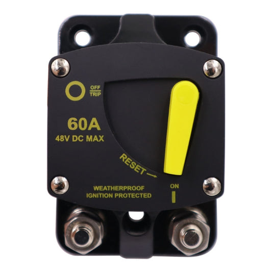 60A CB6 Car RV Yacht Audio Restore Insurance Holder Switch - Fuse by PMC Jewellery | Online Shopping South Africa | PMC Jewellery | Buy Now Pay Later Mobicred