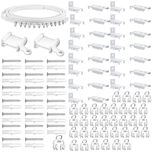 Model Steel Rail Bending Curtain Rail Flexible Guide Set, Size: 5m - Curtain Decorative Accessories by PMC Jewellery | Online Shopping South Africa | PMC Jewellery