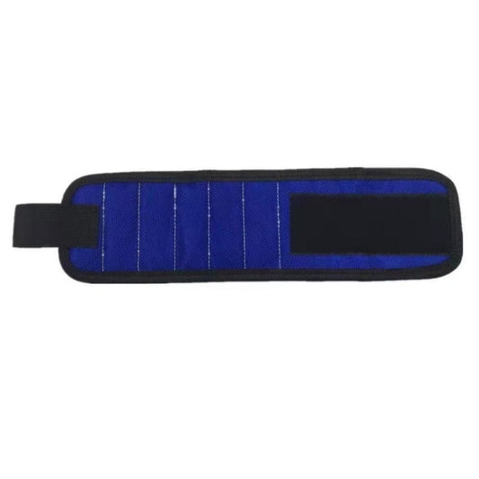 Electric Woodworking Multifunctional Powerful Magnetic Wrist Strap, Style: Five Rows Blue - Others by PMC Jewellery | Online Shopping South Africa | PMC Jewellery