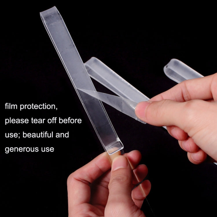 1 Pair PJ1226 Music Spectrum Clipplane Tablature Clip Music Song Clip(Transparent) - Other Accessories by PMc TechLife | Online Shopping South Africa | PMc TechLife | Buy Now Pay Later Mobicred