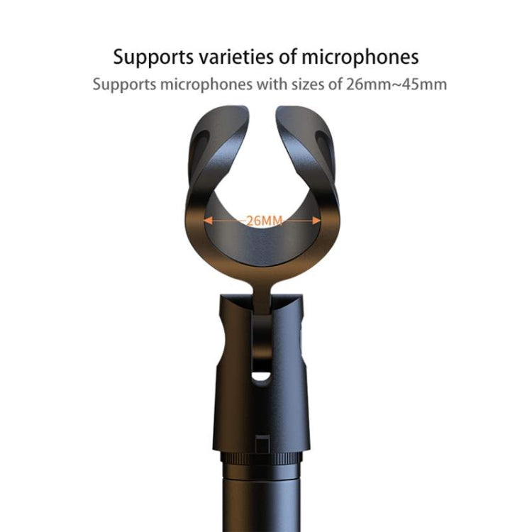 SSKY B10 Flexible Microphone Disc Stand Floor Mobile Phone Stand, Size: 1.6m - Stand by SSKY | Online Shopping South Africa | PMC Jewellery | Buy Now Pay Later Mobicred