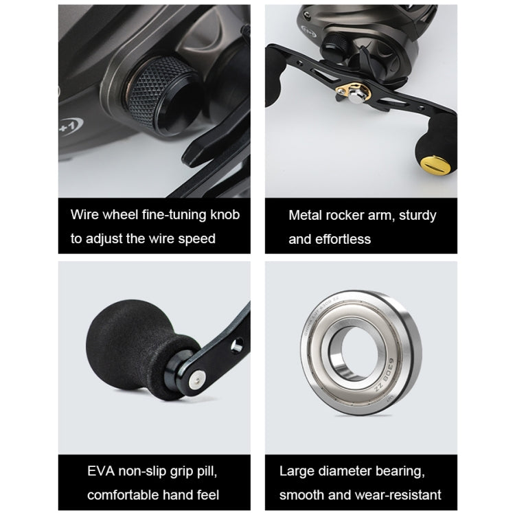High Speed Long-throw Outdoor Fishing Anti-explosive Line Fishing Reels, Specification: AC2000 Purple Right - Fishing Reels by PMC TechLife | Online Shopping South Africa | PMC TechLife | Buy Now Pay Later Mobicred