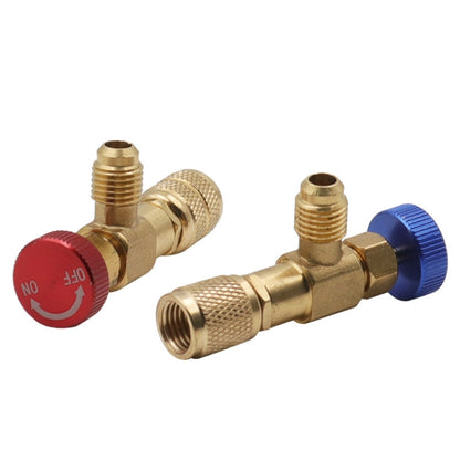 Air Conditioner Fluoridation Safety Valve Refrigerant Filling Connector(Side R22 Bottom R22) - Air Conditioning System by PMC Jewellery | Online Shopping South Africa | PMC Jewellery