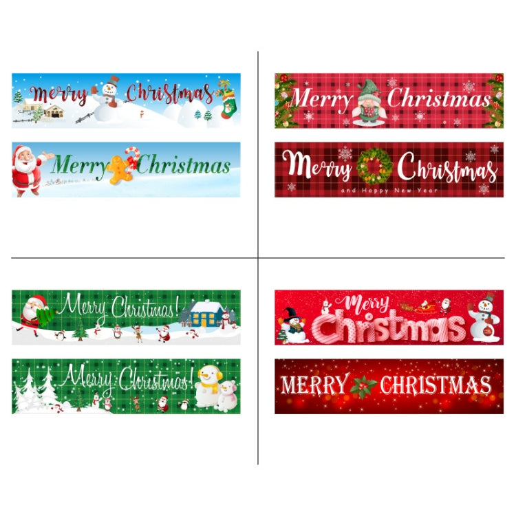 Christmas Patio Banner Party Decoration Supplies 50 x 250cm(Style 14) - Ornaments by PMC TechLife | Online Shopping South Africa | PMC TechLife